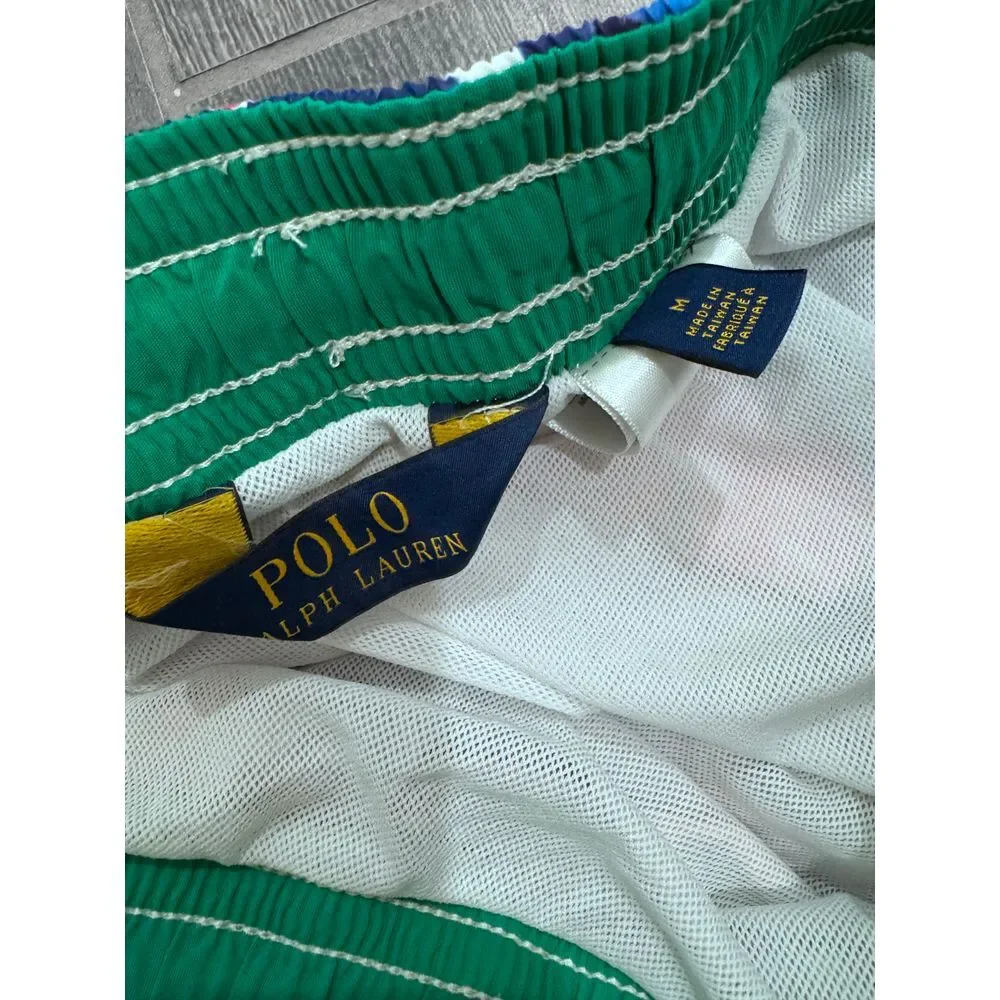 Polo Ralph Lauren Hibiscus Traveler Swim‎ Trunks Size Medium